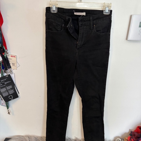 Lévis 721 black skinny jeans - Picture 1 of 4